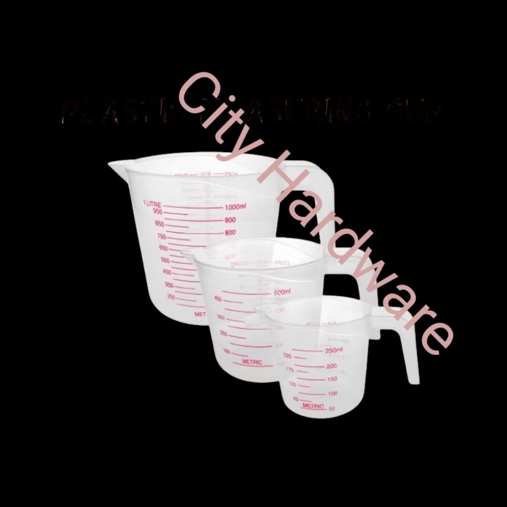 เหยือกตวงพลาสติก/ Jag Sukatan