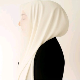 Aura Hoodie Shawl Instant Premium Chiffon Wanita Free Size