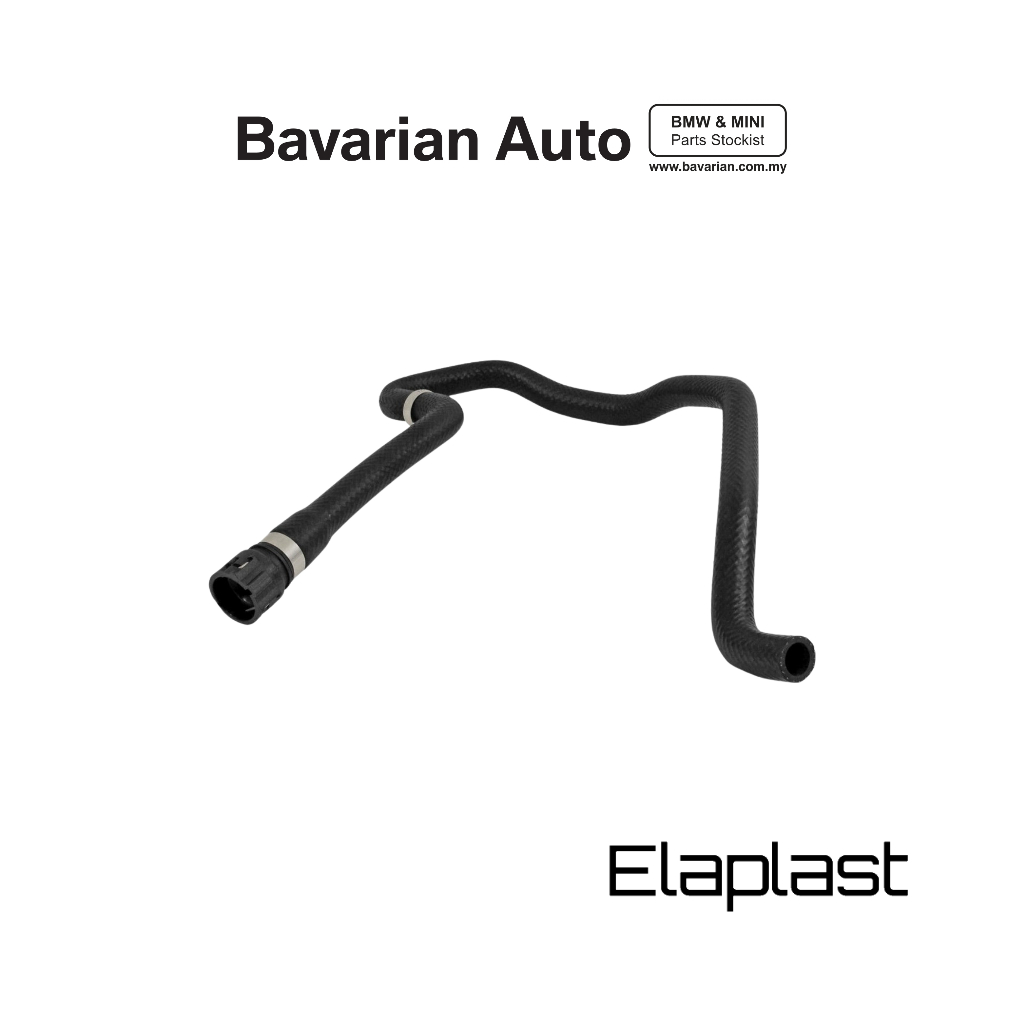 ท่อน้ํา Eloplast สําหรับหม้อน้ําและถังขยาย BMW 5 E39 พร้อม M52/M54 64218378369