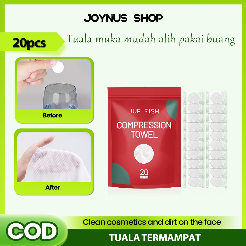 Jue-Fish Compressed Towels Mini Compressed Towels Disposable Portable Face Towels for Business Trave
