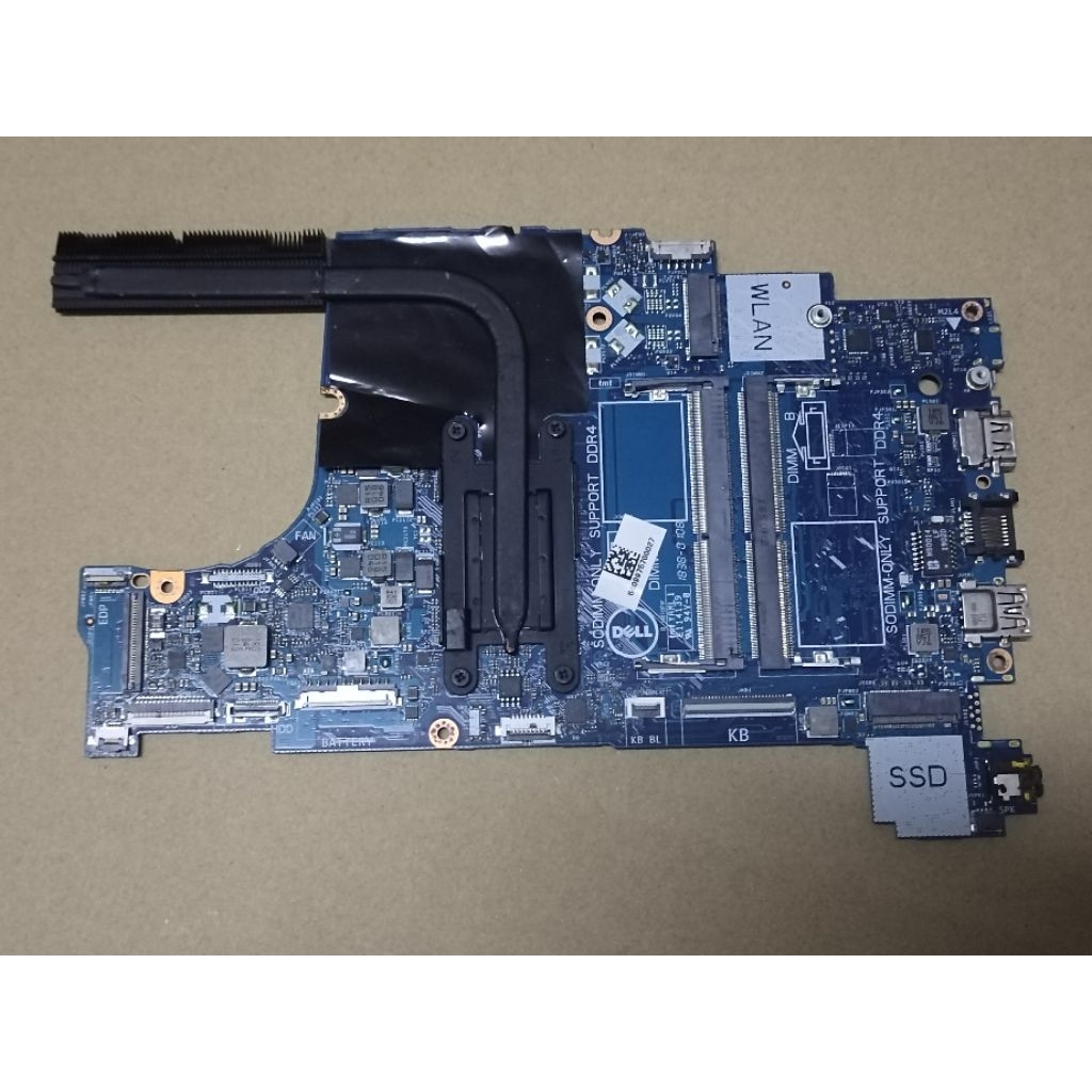 เมนบอร์ด Dell latitude 3490 Intel core i5-8th พร้อมฮีทซิงค์ LA-F115P