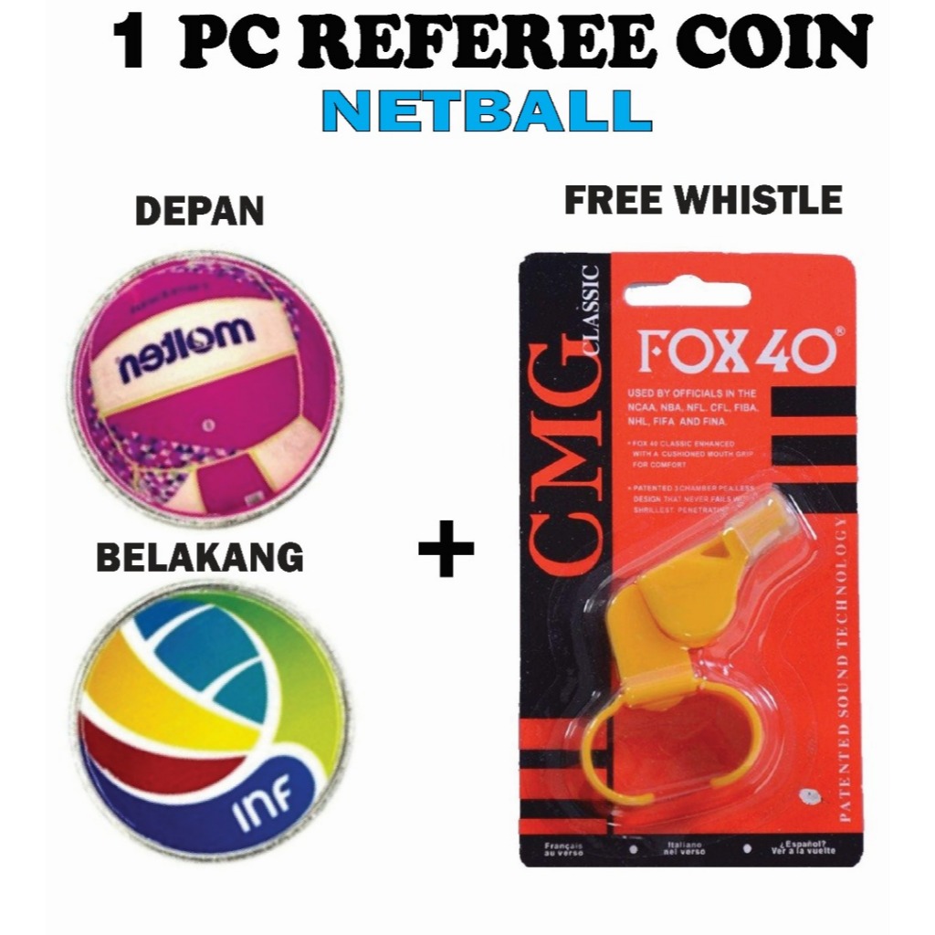 1PC REFEREE COIN NETBALL/COIN สําหรับ COURTS NET BALLS/shaving/satisubles