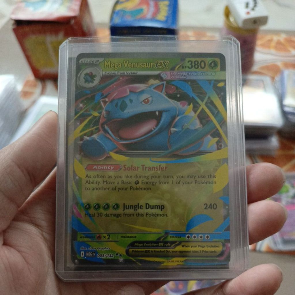 Pokemon TCG Mega Venusaur ex Mega Evolution