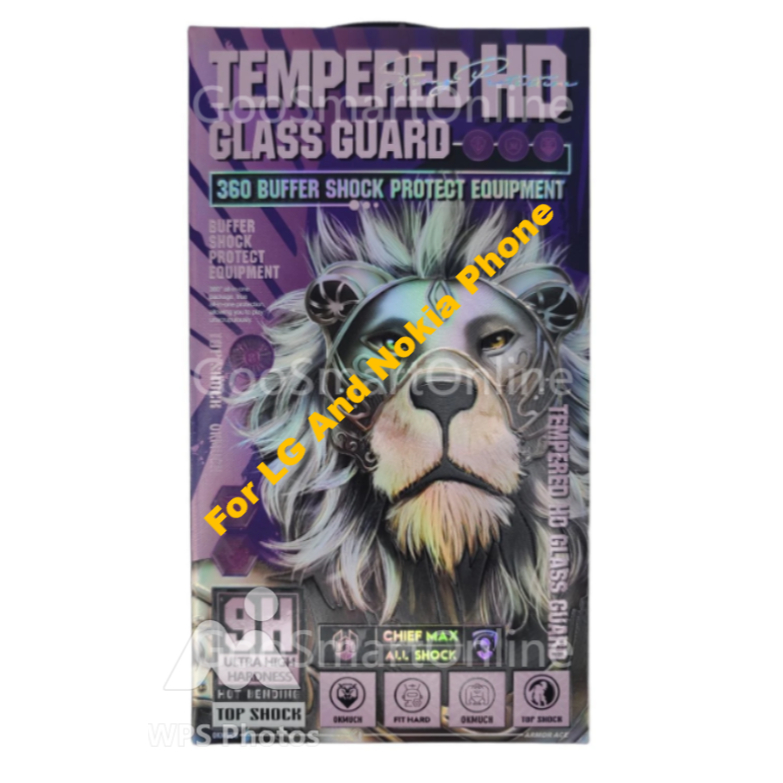 LG และ Nokia Phone 360 Buffer Shock ตัวป้องกันหน้าจอแบบเต็ม