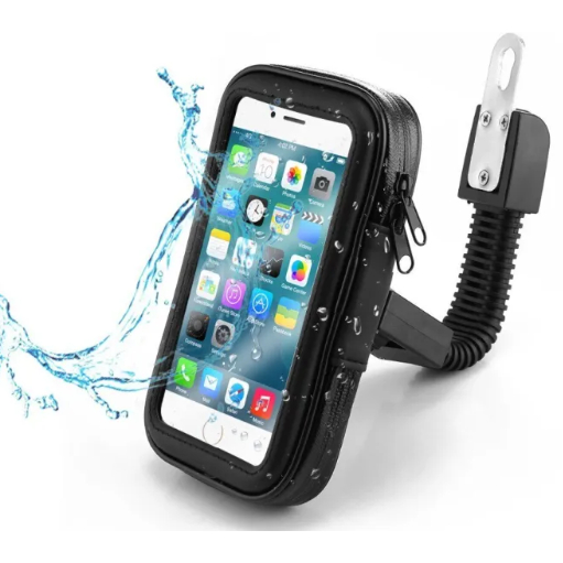 ที่วางโทรศัพท์กันน้ําสําหรับรถจักรยานยนต์ / Penyangkut Telefon Motor 360 Universal – Untuk Shopee, G