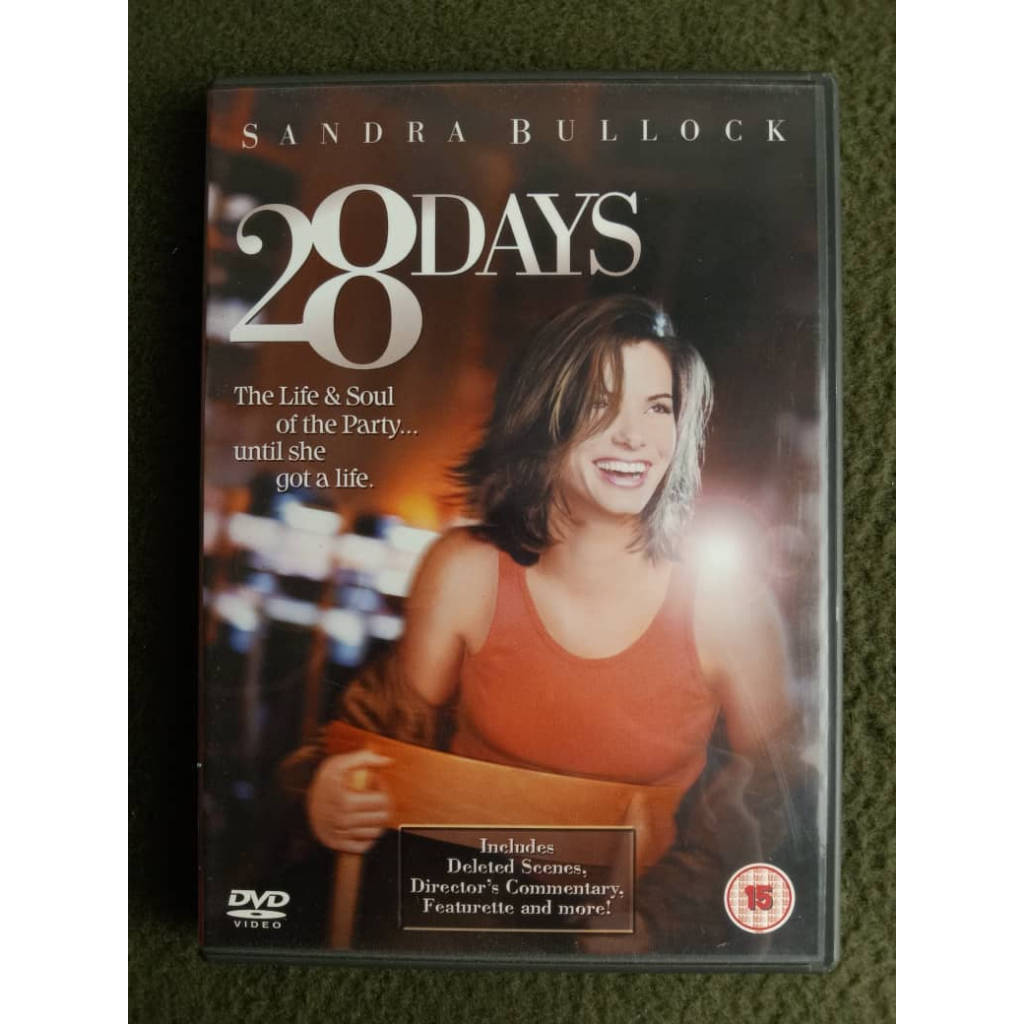 28 DAYS - SANDRA BULLOCK DVD MOVIE