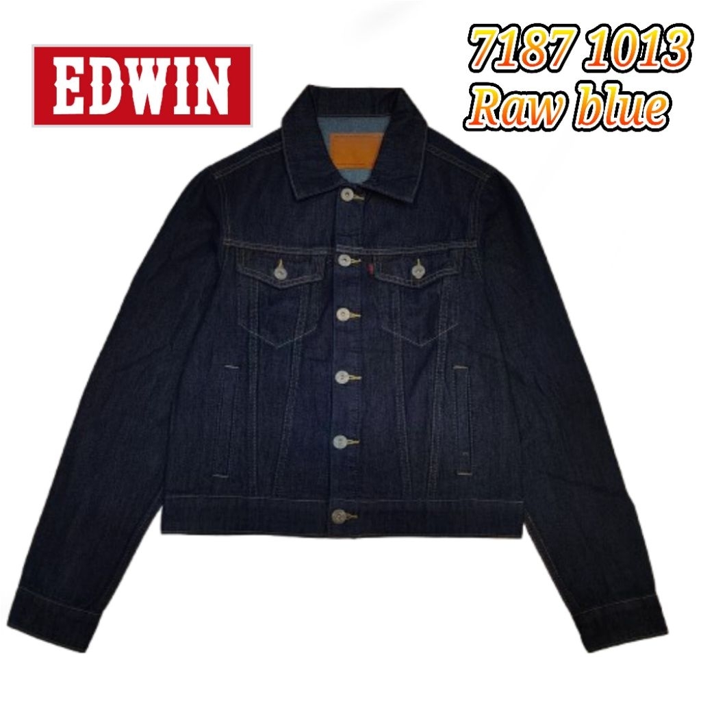 EDWIN Jacket Denim Casual 7187 1013
