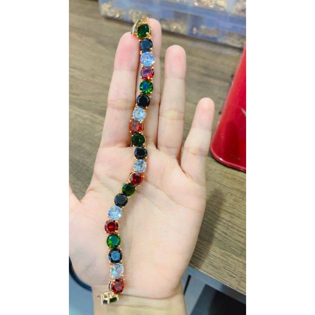 SMALL ROUND STONE SET สีของ THE SADNESS
