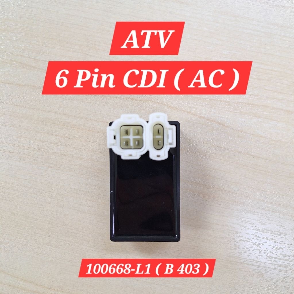 ATV AC CDI ( Kotak Hitam ) สําหรับ ATV 125cc 150cc 200cc - อะไหล่ ATV Di