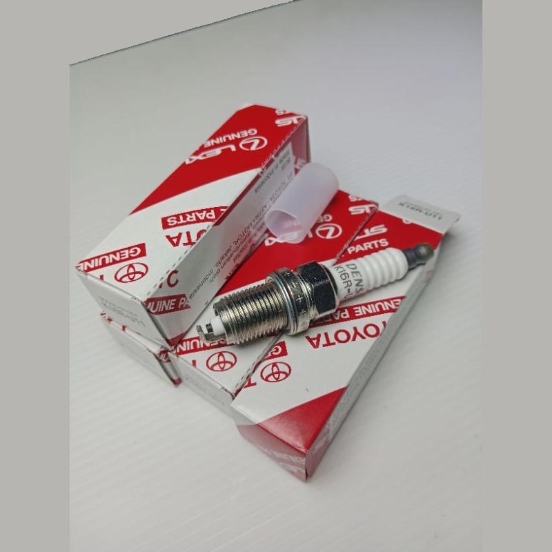 4 ชิ้น Denso SPARK PLUG (K16R-U11) สําหรับ Toyota Vios NCP42 NCP93 / Toyota Altis ZZE122 / 121 ZZE 1