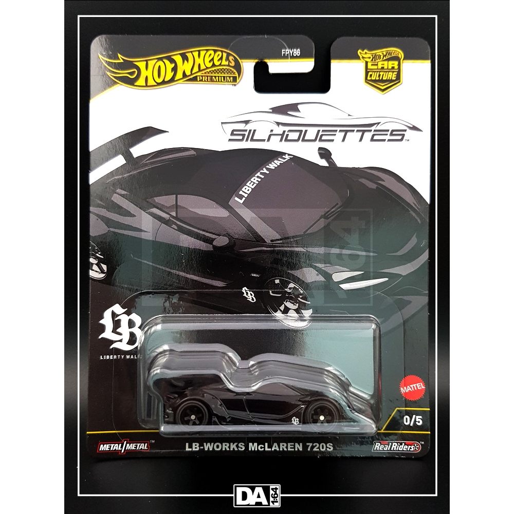 [CHASE CAR] HOT WHEELS Silhouettes - LB-Works McLaren 720S พร้อมตัวป้องกัน