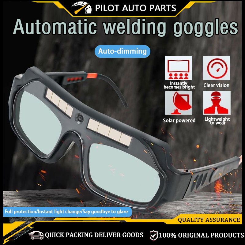 Auto Darkening แว่นตาเชื่อมพลังงานแสงอาทิตย์ปรับสําหรับ Arc Grind Cut ทันที 0.1ms Darkening สี True
