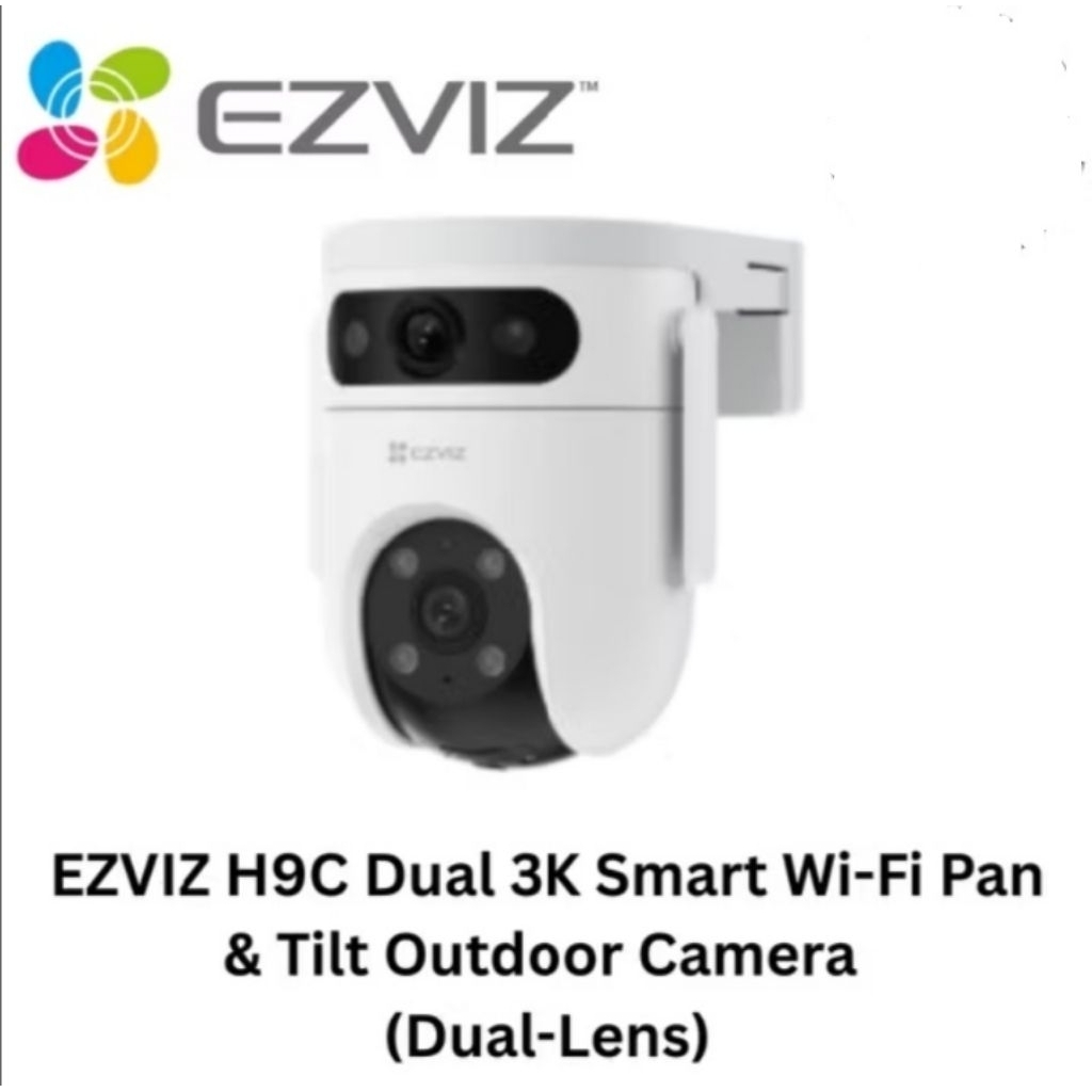 กล้องอัจฉริยะ Ezviz H9C 2K (เลนส์แยก)
