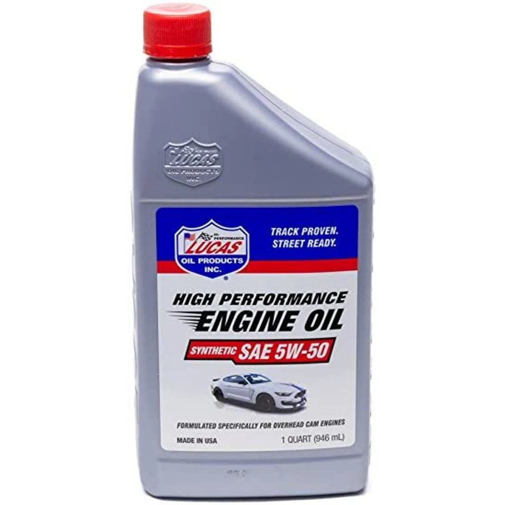 Lucas Oil Synthetic SAE 5w-50 Motor Oil Fully Synthetic (Qt / 946ml)