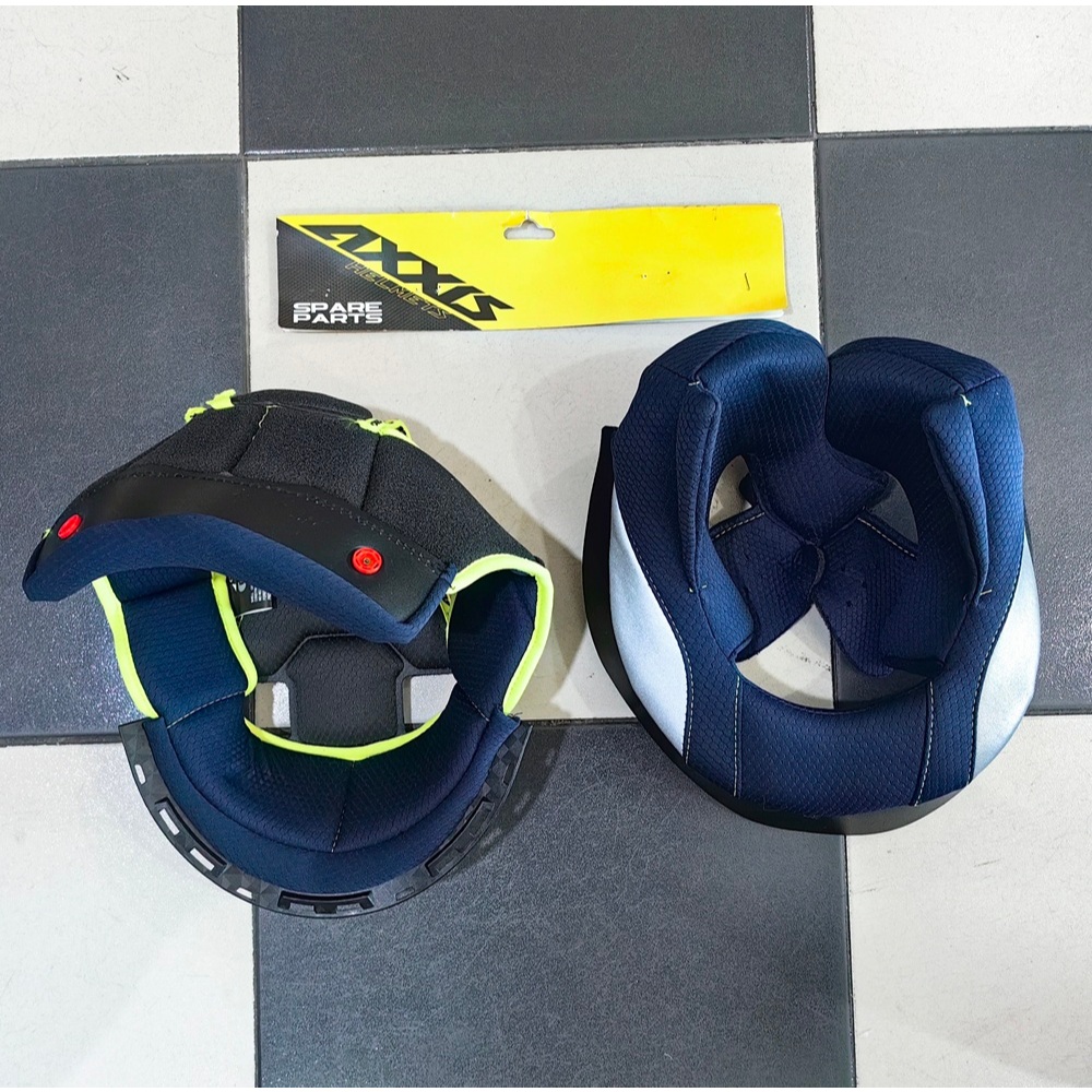 AXXIS GECKO FLIP UP HELMET INNER LINING พร้อมชุด CHEEK PAD (XL)