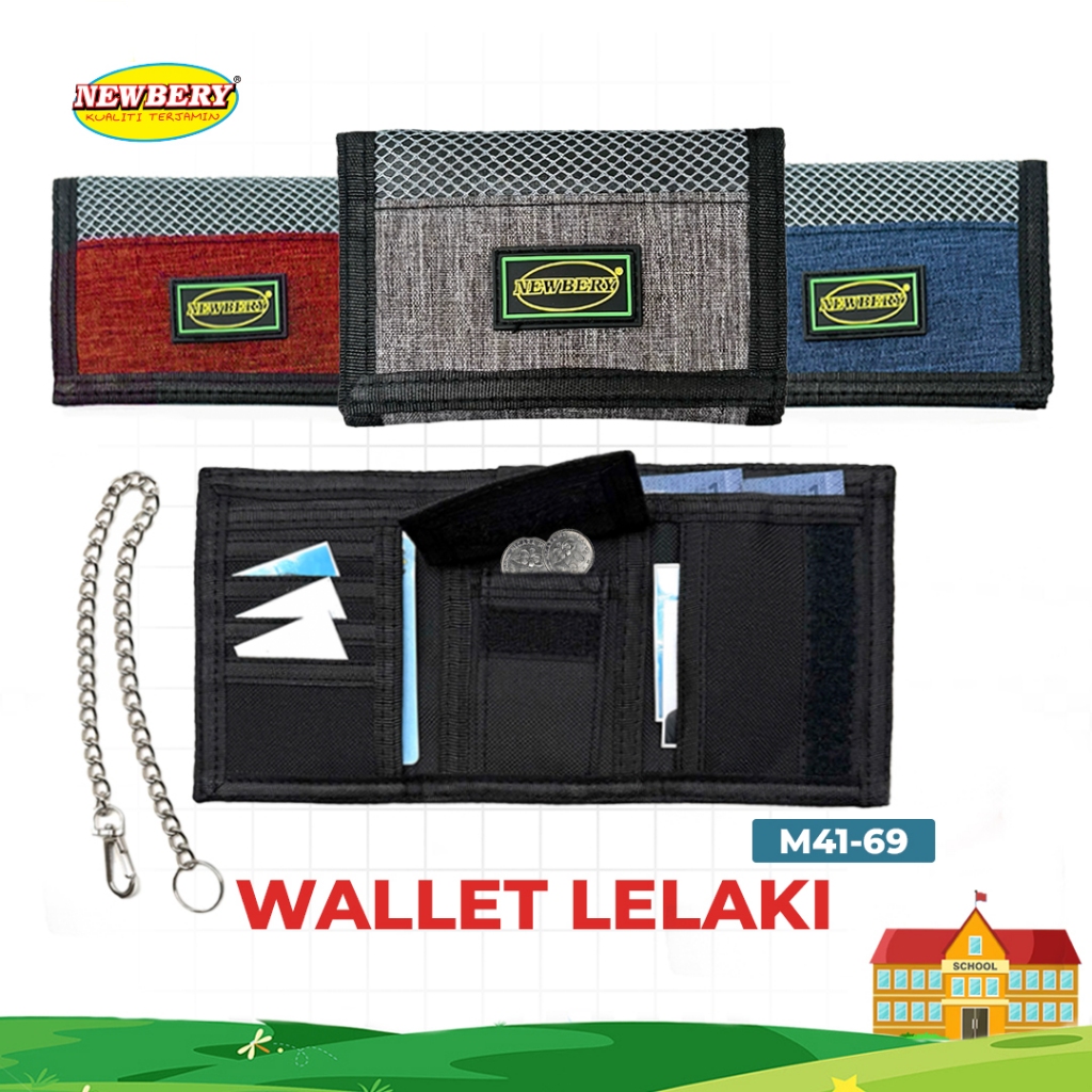NEWBERY Wallet With Chain (M41-6)