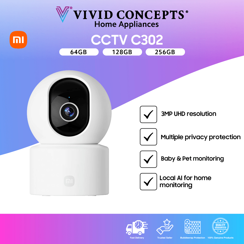 Xiaomi Smart Camera CCTV C302 - ชุด -