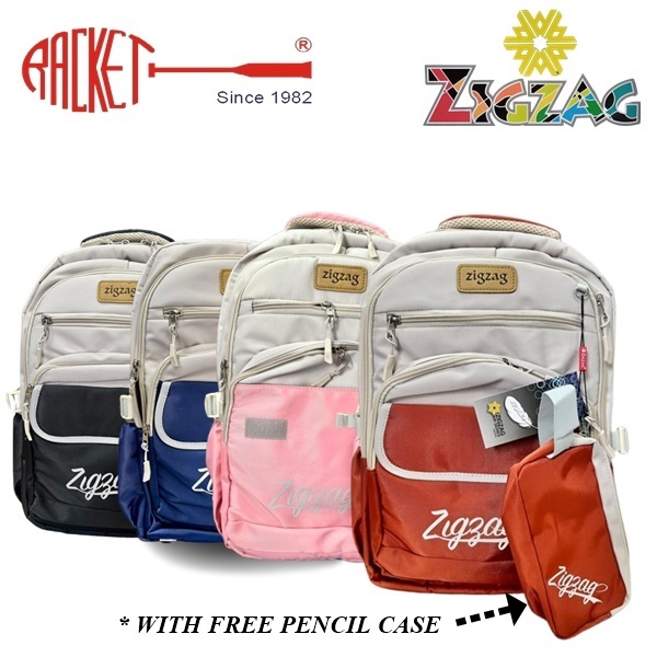 ZIGZAG 7039 Air Series กระเป๋าเป้สะพายหลังมาใหม่หรือ Beg Sekolah Jenama ZIGZAG Terbaru