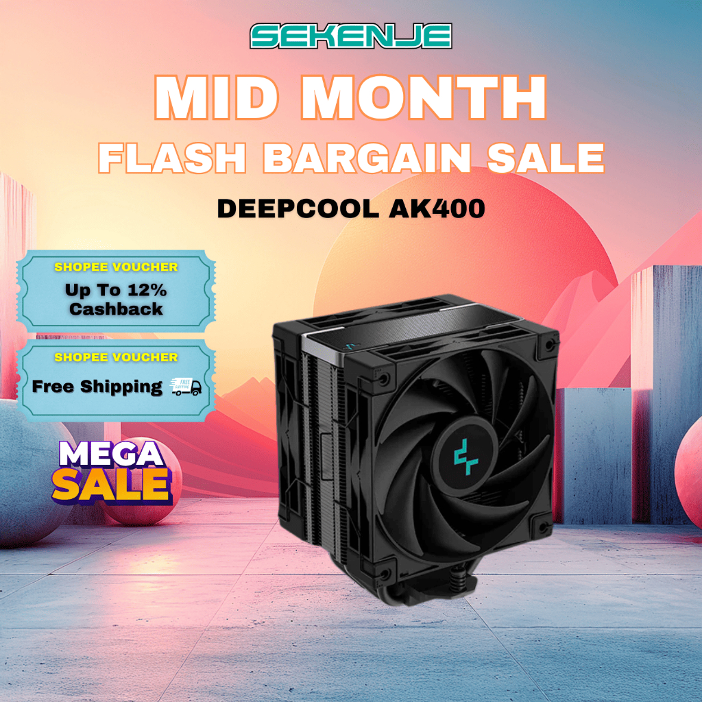 Deepcool AK400 Zero Dark Plus AK400 Digital Pro CPU Cooler