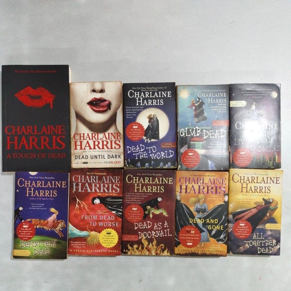 ใช้แล้ว- MB2-1218-ML นวนิยาย Charlaine Harris