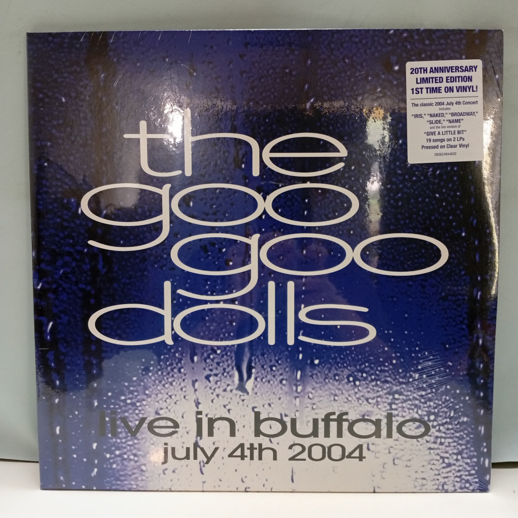 BB48-19 2LP TERPAKAI BERSEAL [ THE GOO DOLLS - LIVE IN BUFFALO: JULY 4TH 2004 ] ซีล 2LP มือสอง < NM 
