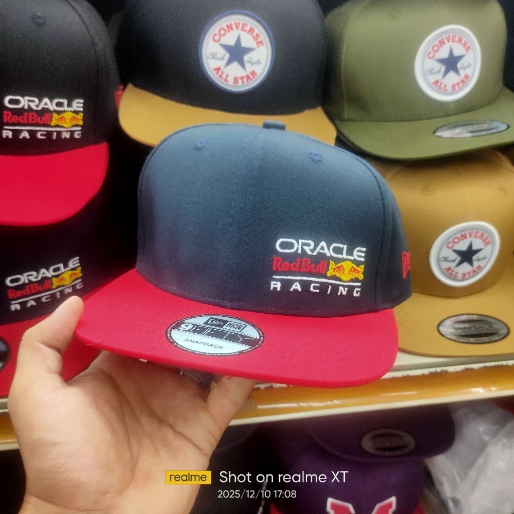 หมวกแก๊ป Redbull Trucker snapback Topi Trucker Snapback
