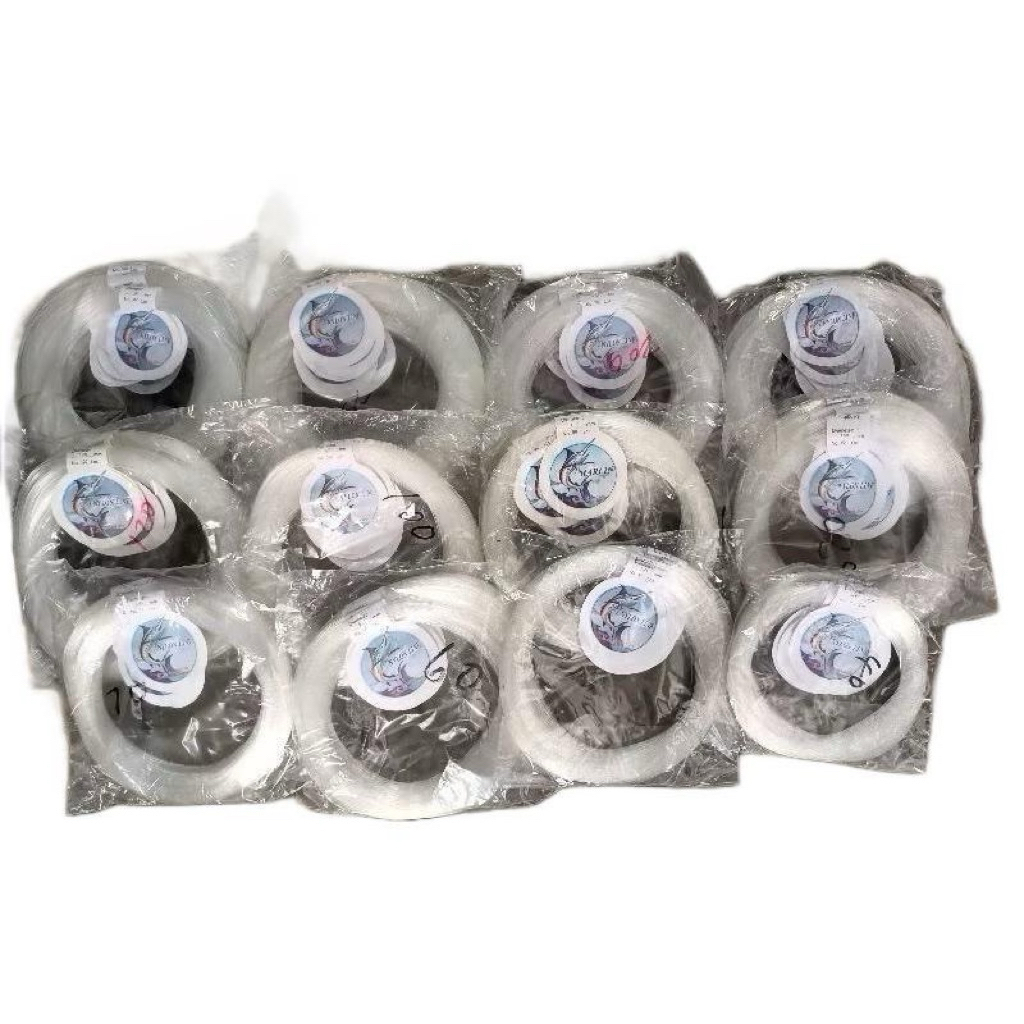PFN ไนลอน Monofilament สายตกปลา 50LBS ~ 300 LBS สีขาว