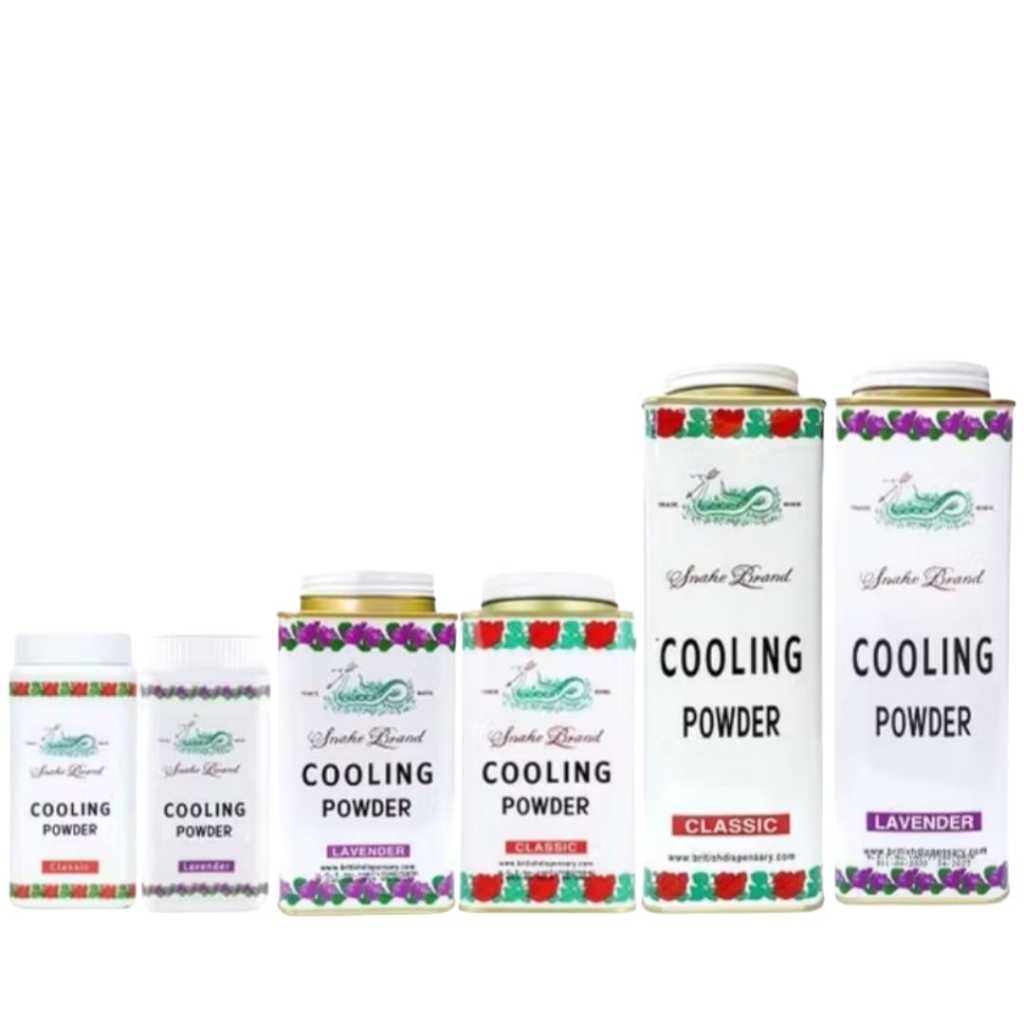 SNAKE BRAND COOLING POWDER CLASSIC/ LAVENDER 150G/300G