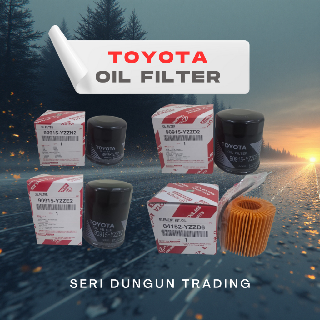 SDT TOYOTA กรองน้ํามันเครื่อง - TA001 (N2) (E1)/E2/D2/D6(A6) OEM