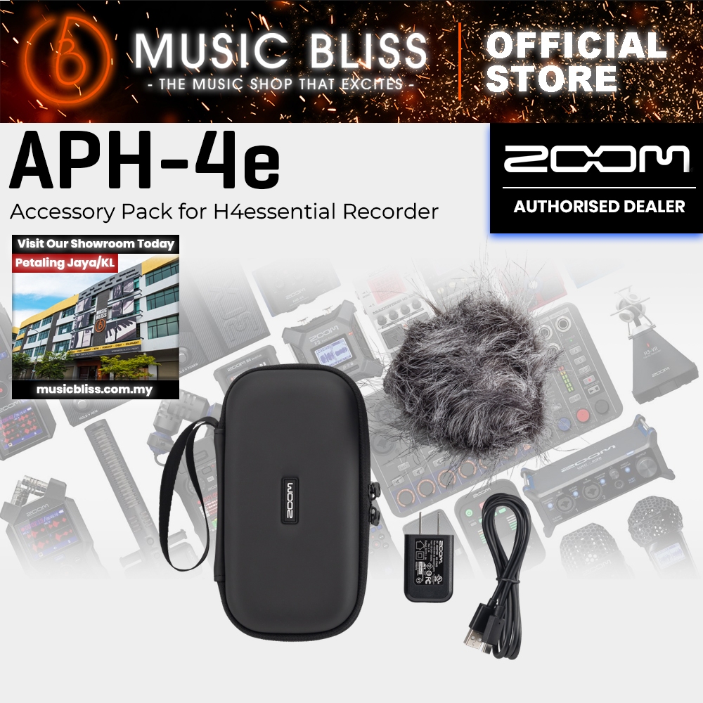 ชุดอุปกรณ์เสริม Zoom APH-4e สําหรับเครื่องบันทึก H4essential (APH4e)