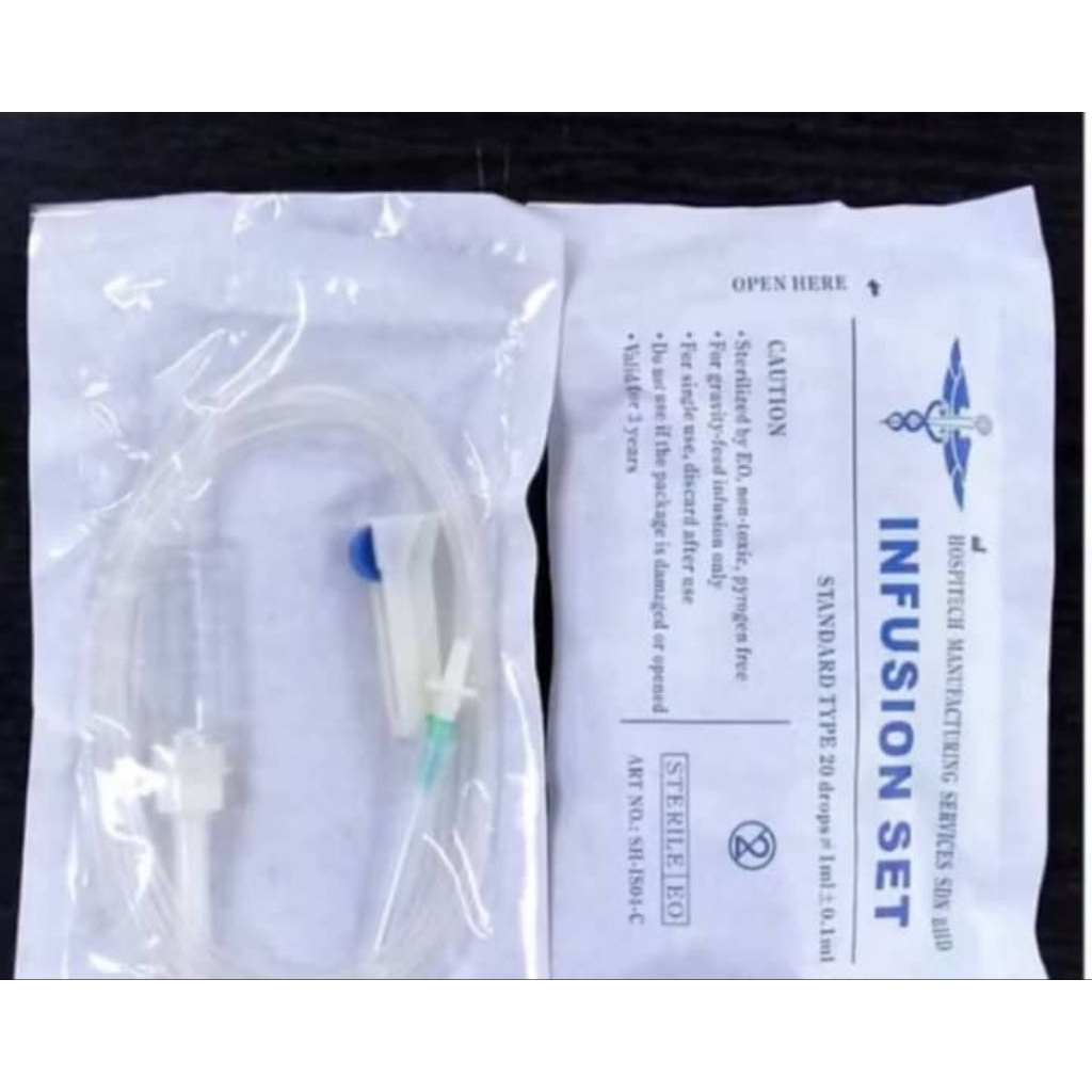 IV Drip Set 1 ชิ้น ปราศจากเชื้อ