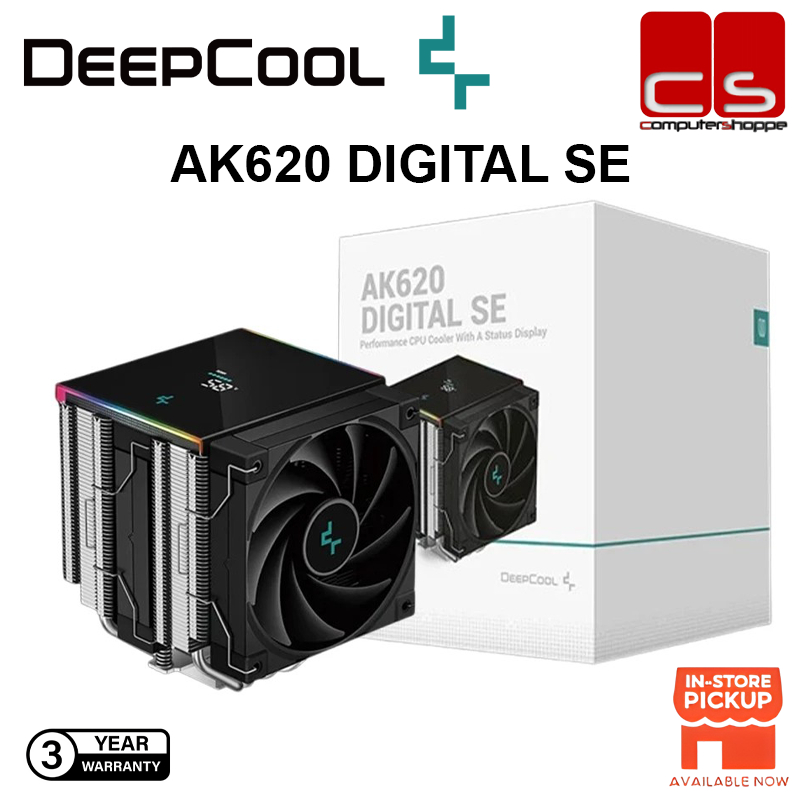 DEEPCOOL AK620 DIGITAL SE คูลเลอร์ซีพียูแบบ Dual-Tower