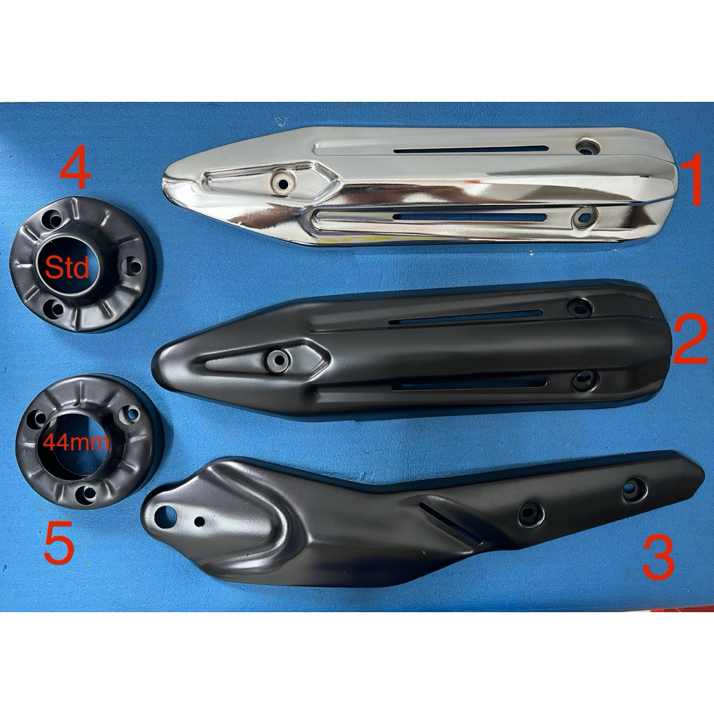LC135 V2-V4 EXHAUST PROTECTOR EXHAUST COVER