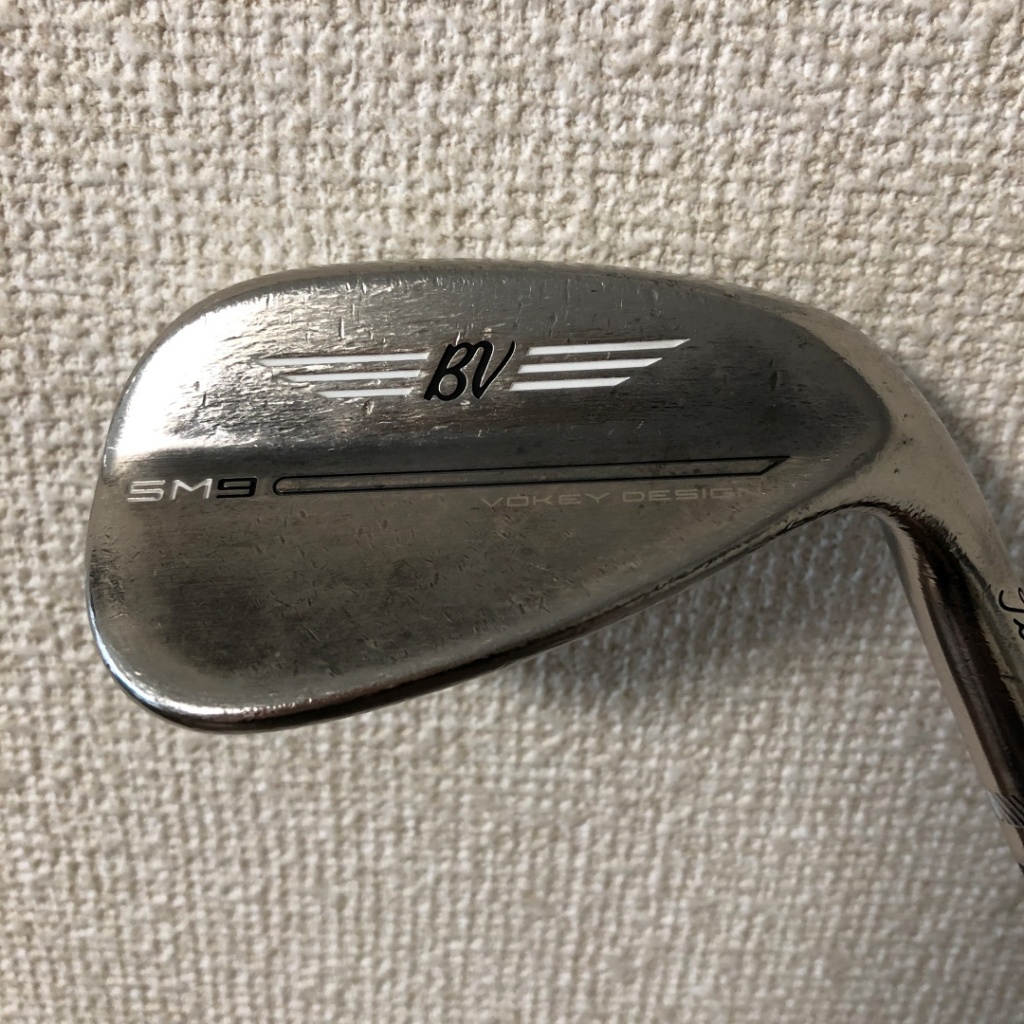 🇯🇵Titleist Vokey SM9 BRASHED STEEL F Wedge 50-12 NSPRO 950GH neo FlexS ใช้แล้ว
