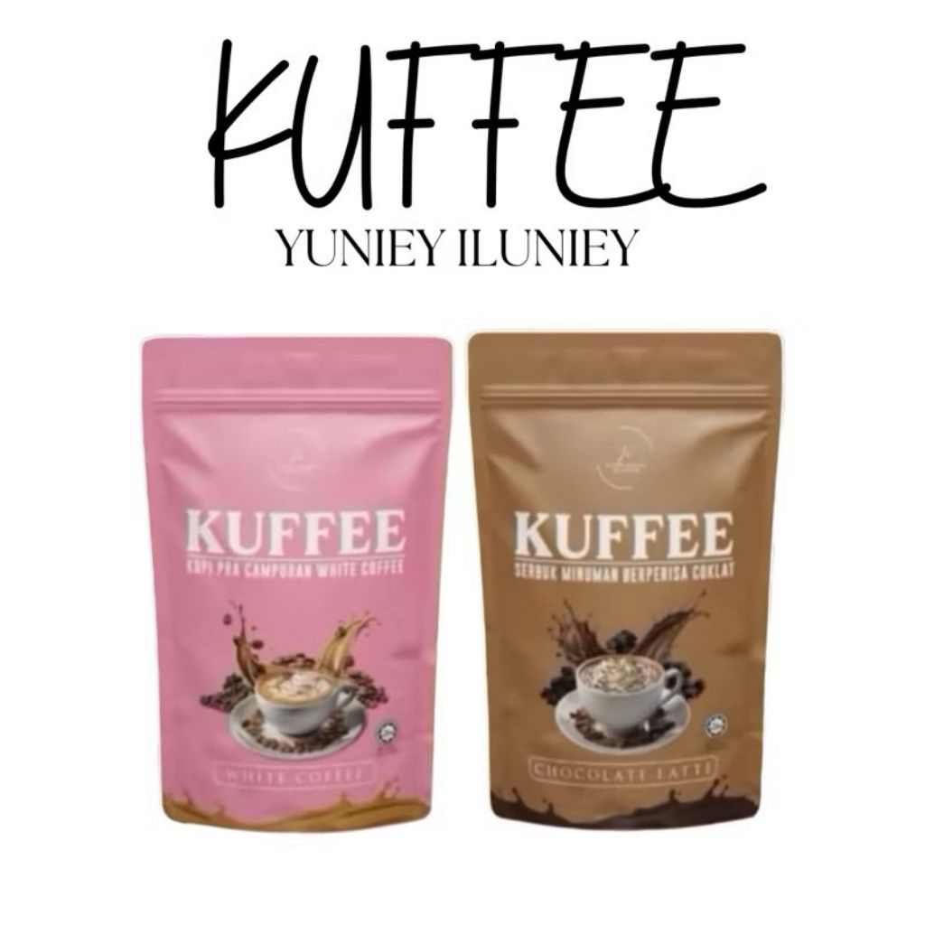 กาแฟ KUFFEE 4s by YUNIEY ILLUNIEY ช็อกโกแลตปลายกาแฟขาว ดีท็อกซ์ | โกปิ ไวท์ โคเคลียท