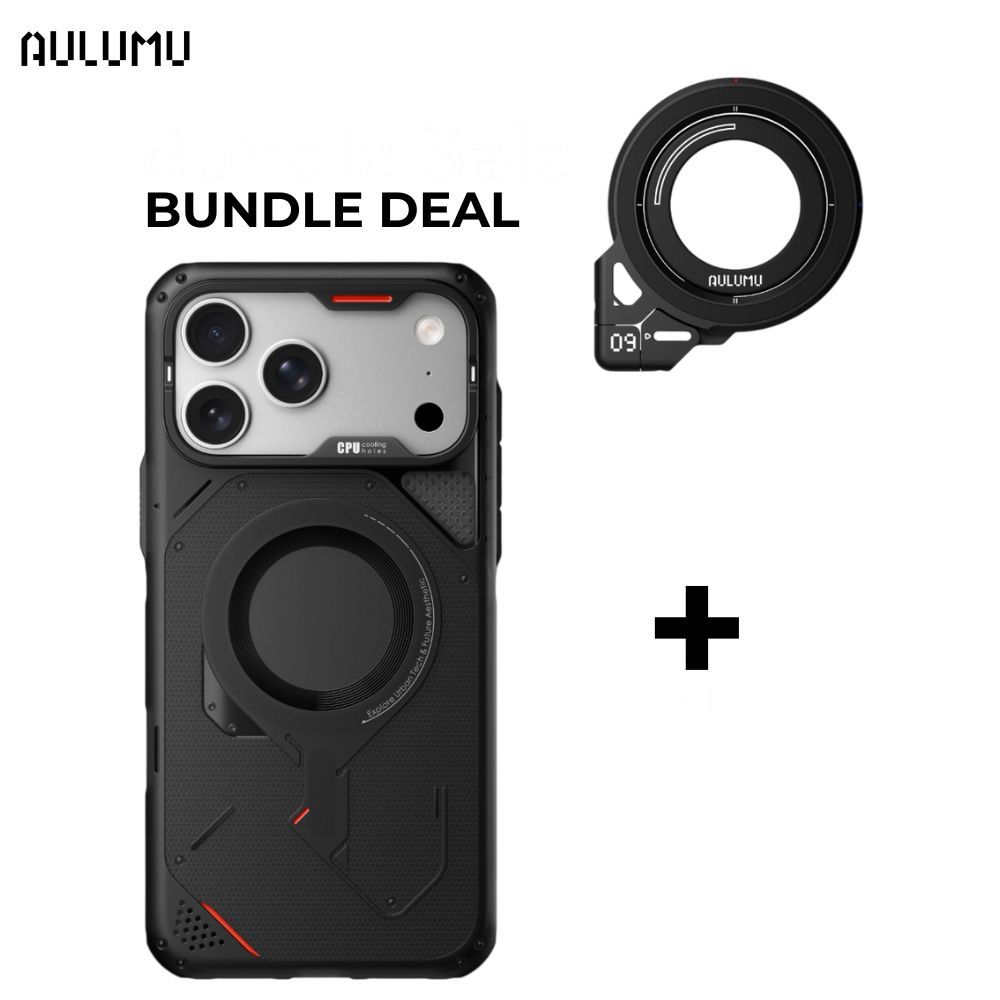 Aulumu Rugged Phone Case & G09 Phone Stand ดีลบันเดล