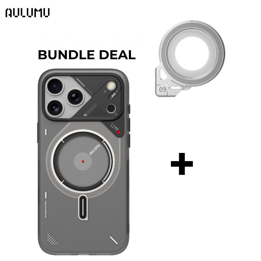 เคสโทรศัพท์ Aulumu Frosted พร้อมขาตั้งโทรศัพท์ G09