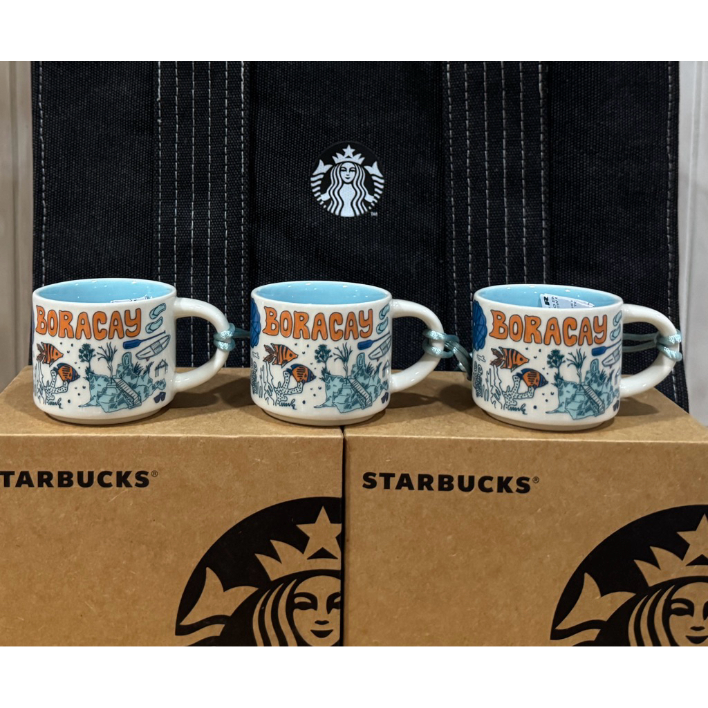 Starbuck Been There Siries Mug แก้วจิ๋ว 2 ออนซ์ ฟิลิปปินส์/มะนิลา/เซบู/boracay