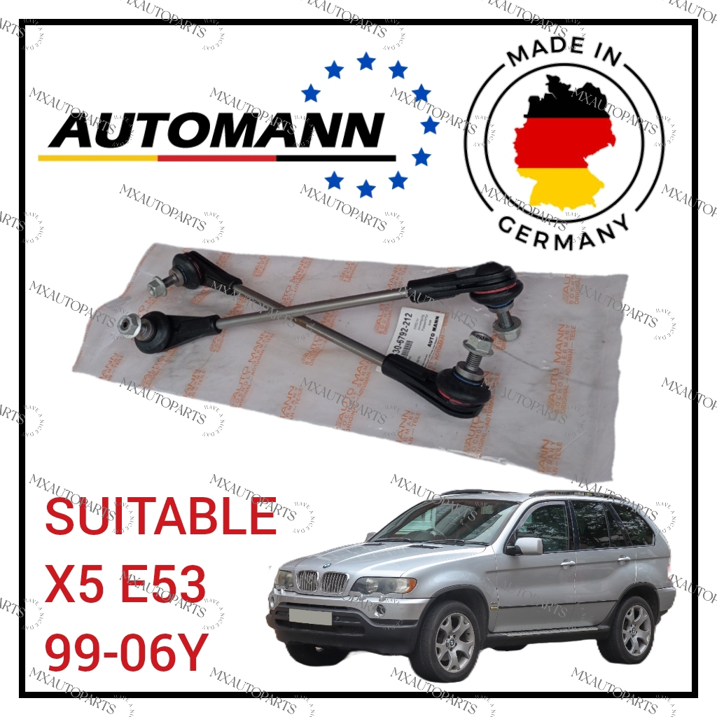 AMG GERMANY FRONT STABILIZER LINK BMW X5 E53 1999-2006 ABSORBER LINK SET