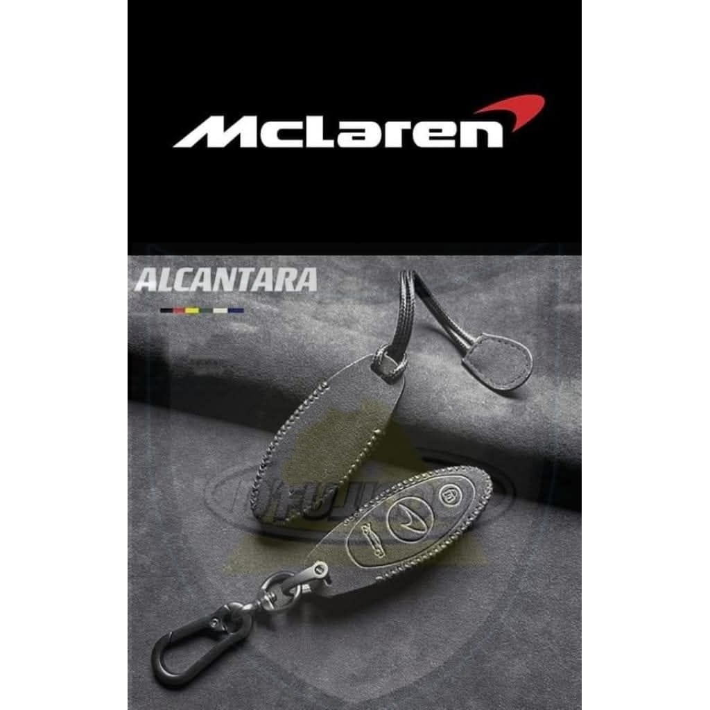 Mclaren 720s 600LT 570 540C P1 ฝาครอบกุญแจ Alcatara ตกแต่ง