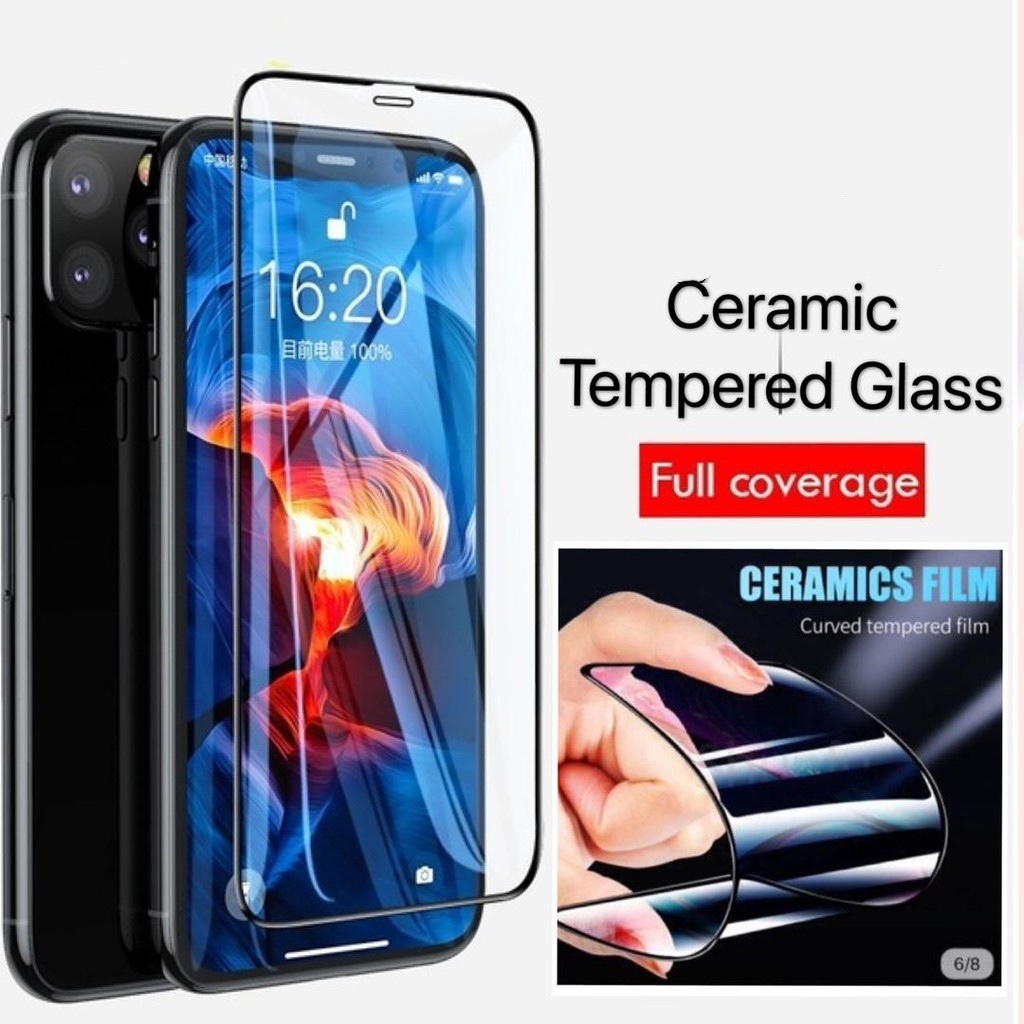 HUAWEI HONOR 400 SMART PLAY 10 X7D X9C Soft Ceramic Full Cover Tempered Glass Film - Clear Matte Ant