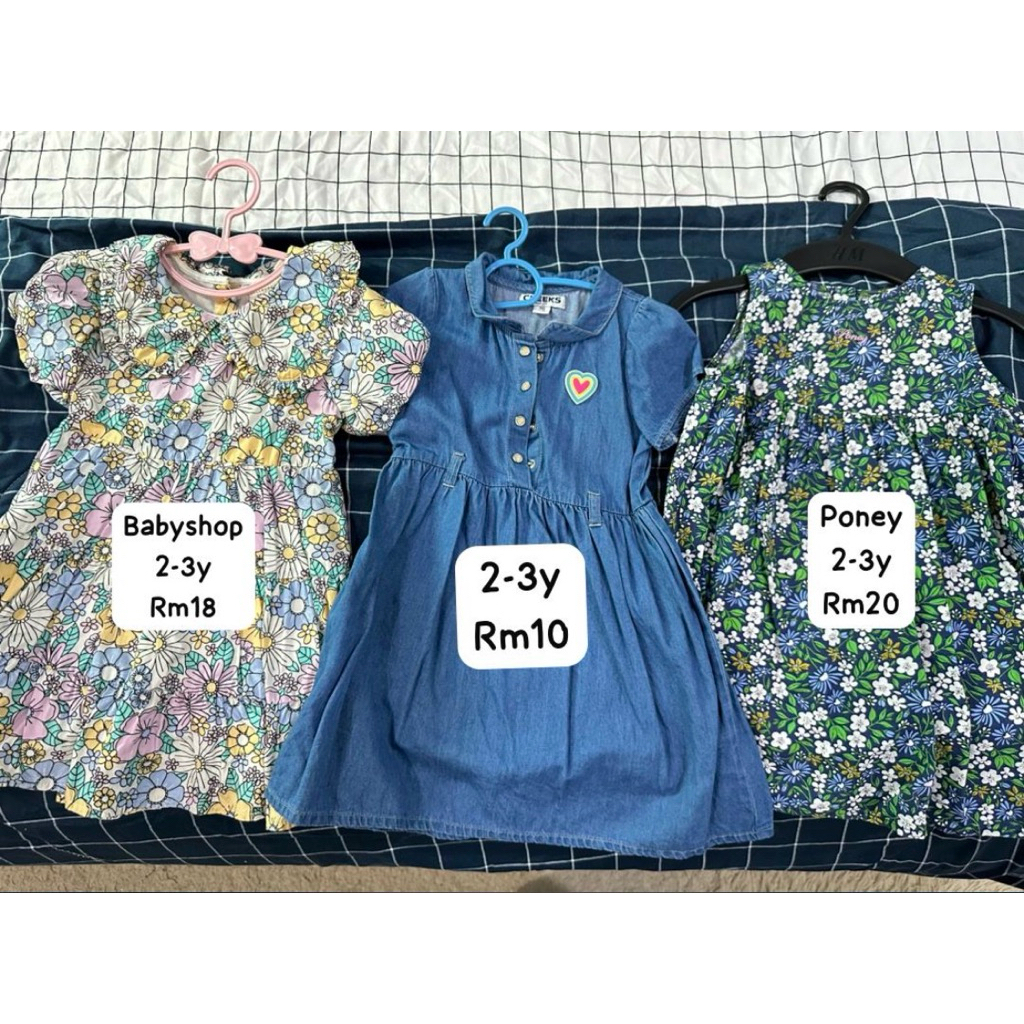 Preloved Baju Kids(2-3y)