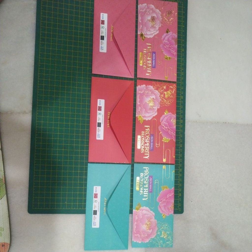 Aeon mall 2026 Ang pow ซองแดง 6 ชิ้น 3 ดีไซน์