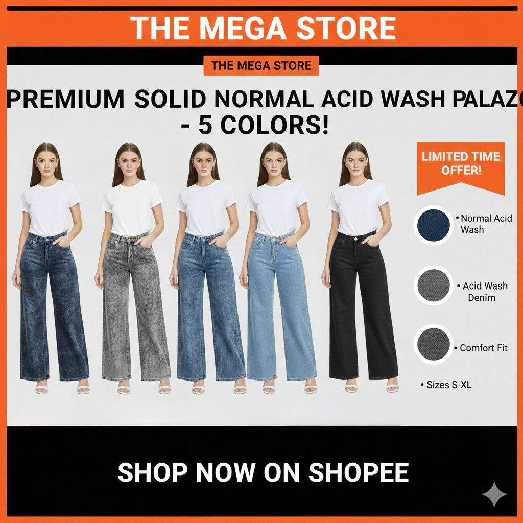 GIGI HADID LONG PLAZOO ACID WASH VIRAL