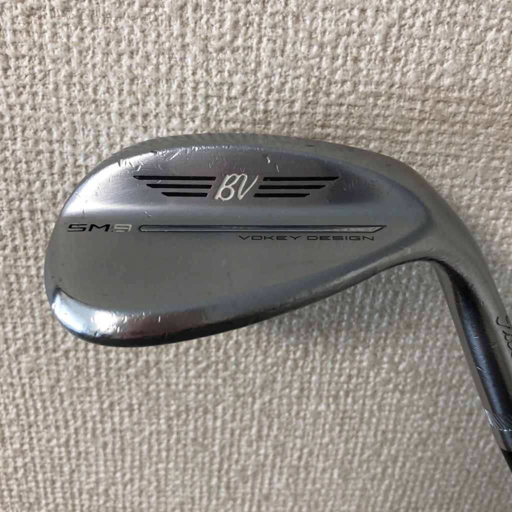 🇯🇵Titleist Vokey SM9 TOUR CHROME Wedge 58-12D NSPRO 950GH neo JP FlexS ใช้