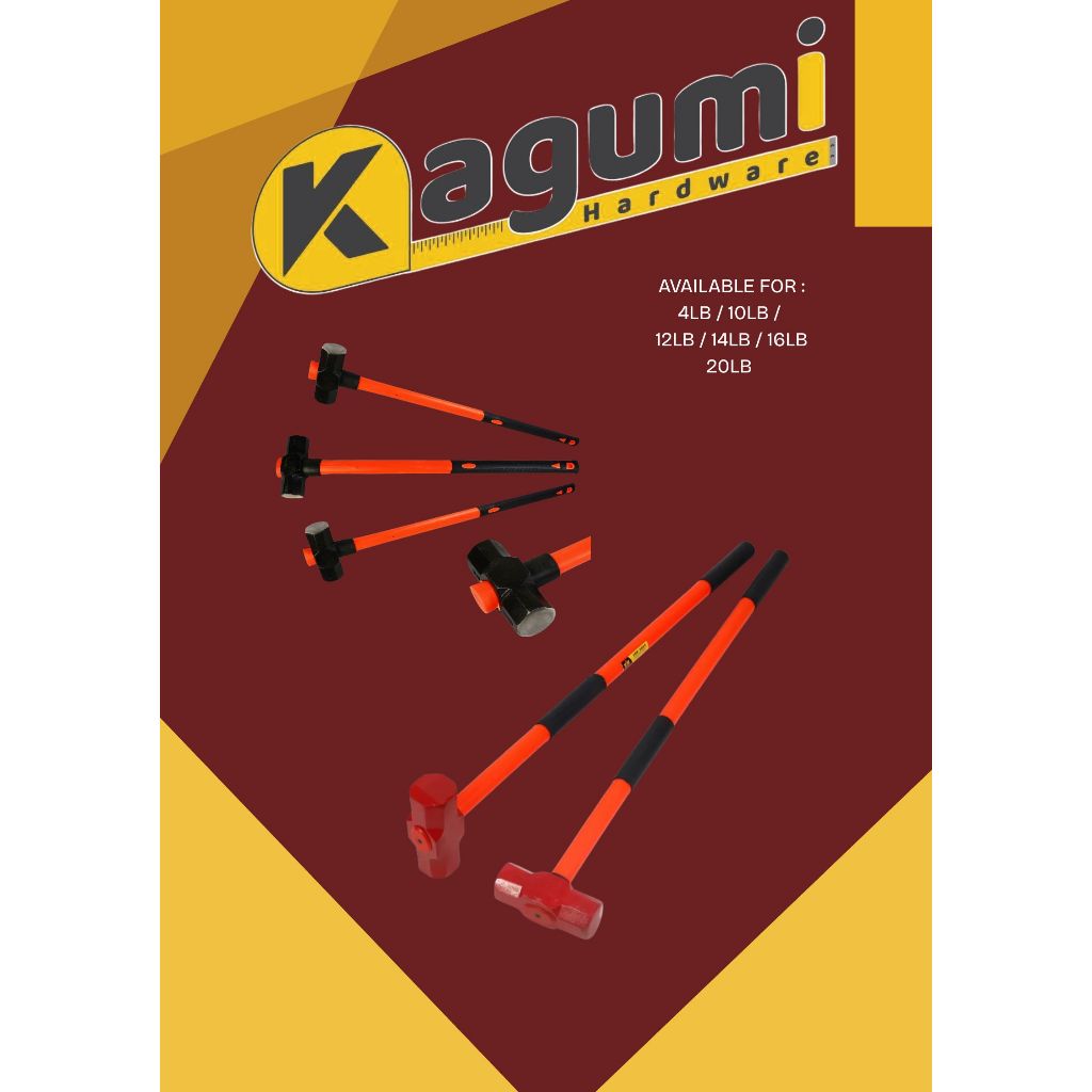 DOUBLE FACE SLEDGE HAMMER 4LB / 10LB / 12 LB / 14LB / 16LB / 20LB