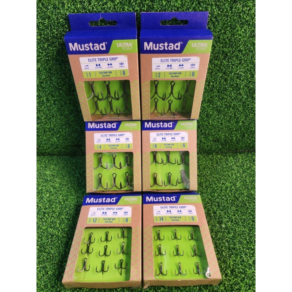 Mustad Ultra Point Hook TG77NP-BN 2025