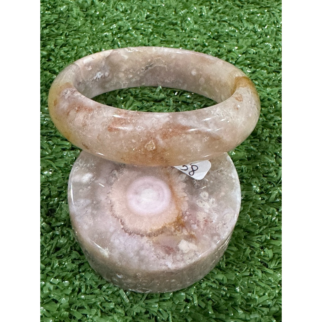 กําไลอาเกตซากุระ 54 มม