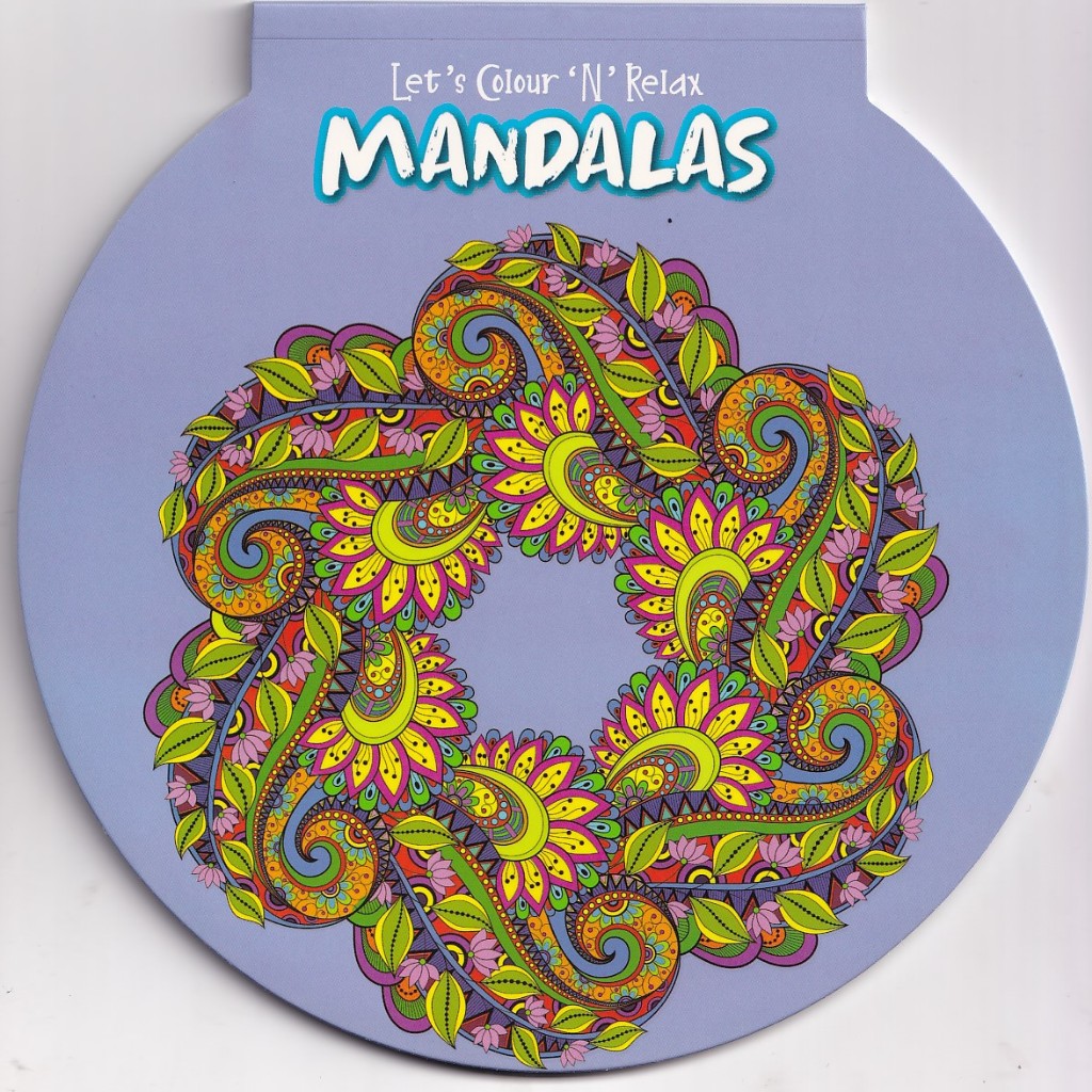 LETS COLOUR N RELAX MANDALAS - สีม่วง