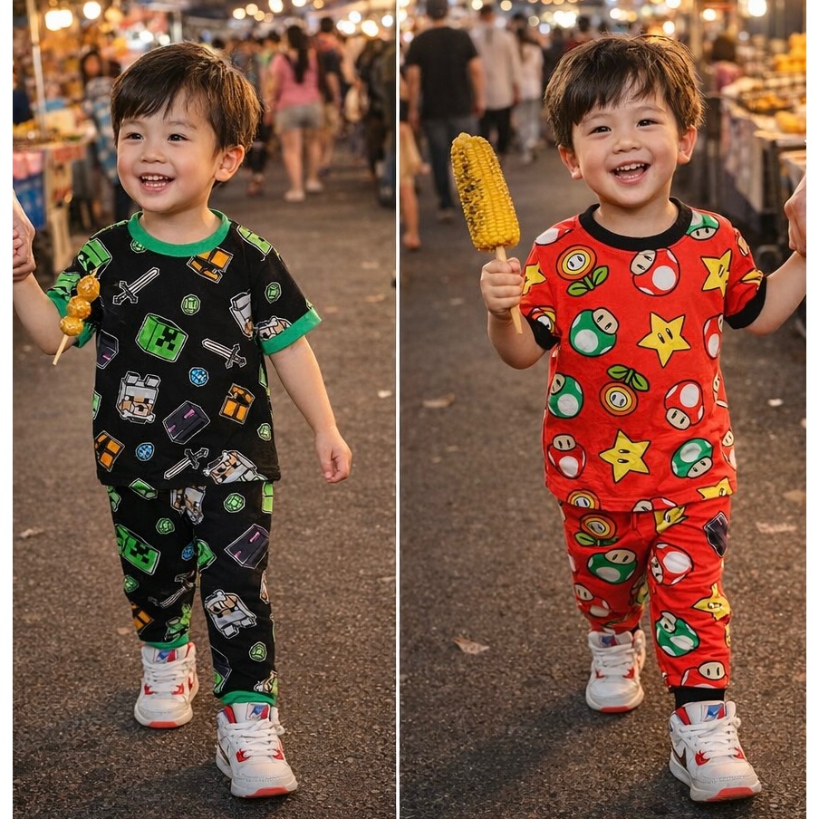 GYMSKIDS PYJAMAS BOY 2Y-8Y